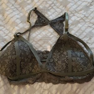 Strapy lace bralette